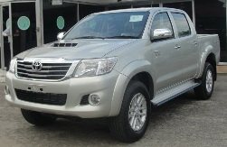 2013 2014 New Toyota Hilux Vigo Champ Thailand in Silver