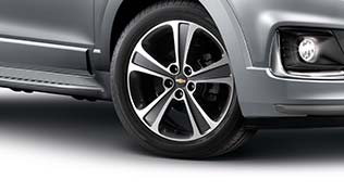 Chevrolet Captiva Sporty and durable 19-inch